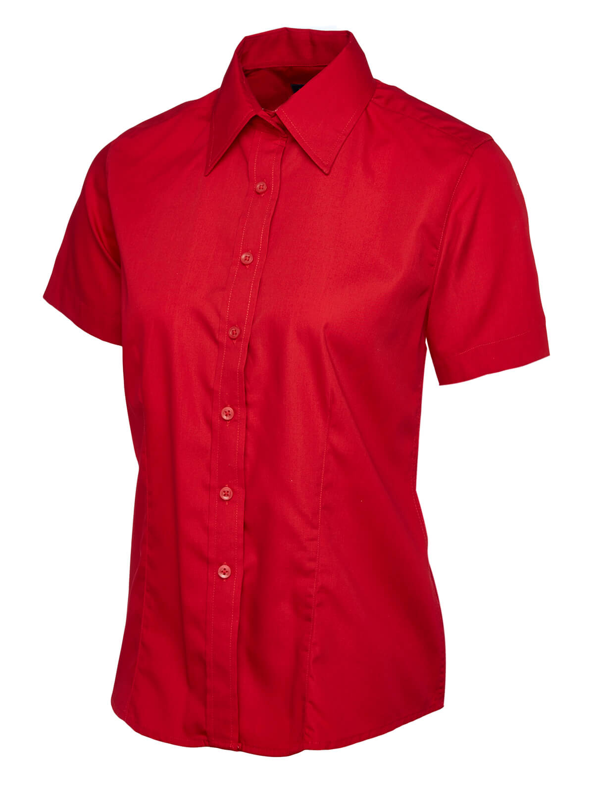 Uneek Ladies Half Sleeve Poplin Blouse