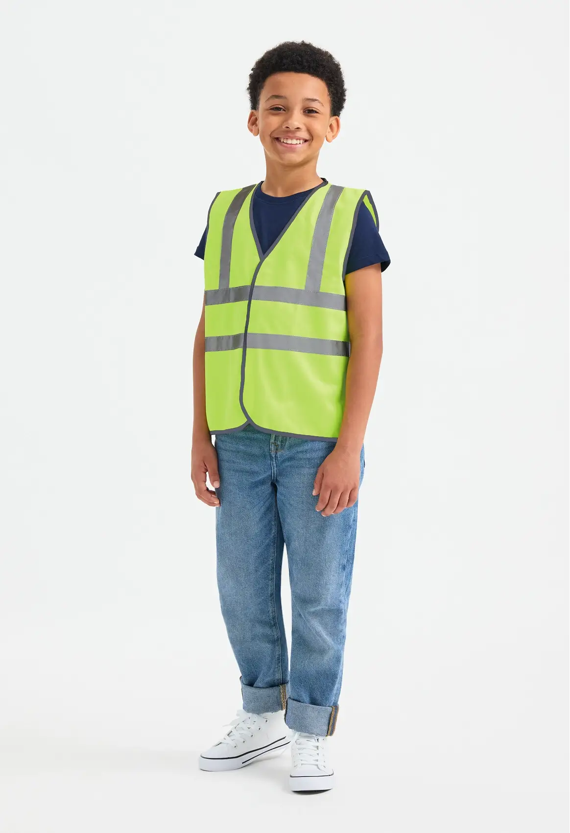 Uneek Childrens Hi Vis Waist Coat