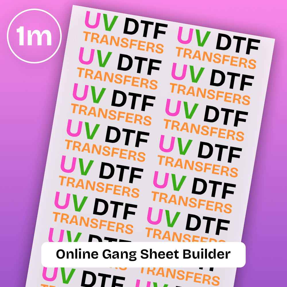 ULTRA UV DTF Gang Sheet Builder 56cm x 100cm