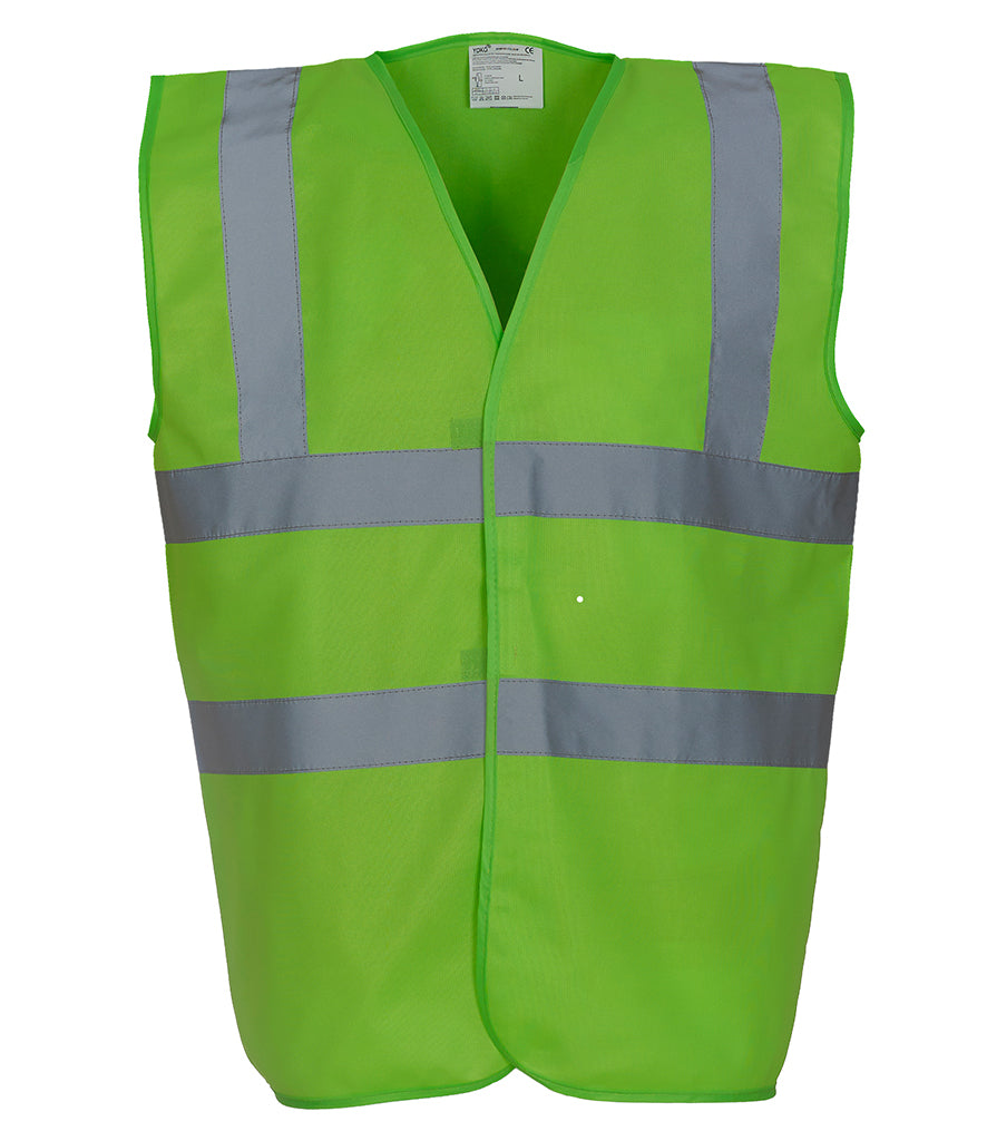 Yoko Hi Vis 2 Band And Braces Vest