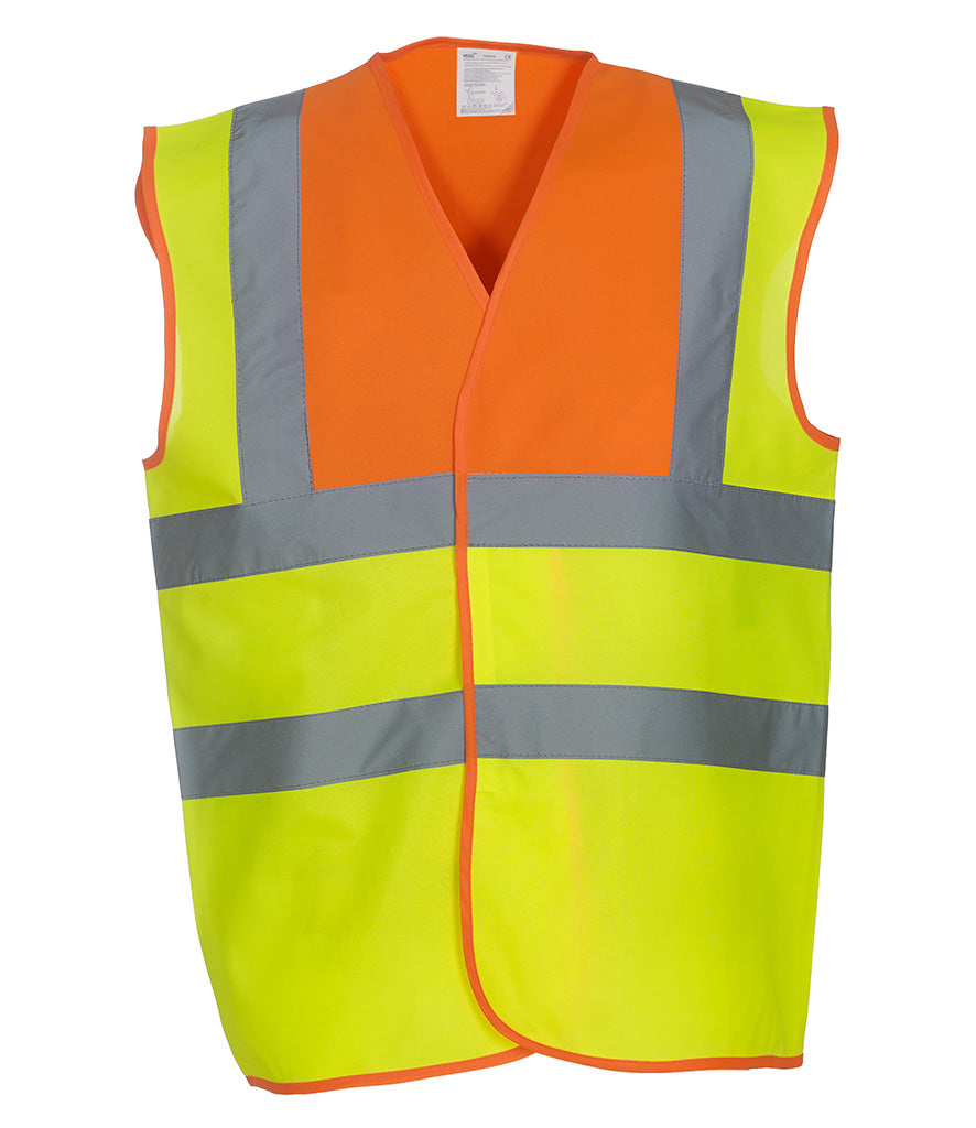 Yoko Hi Vis 2 Band And Braces Vest