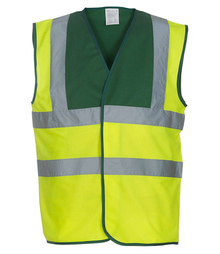 Yoko Hi Vis 2 Band And Braces Vest