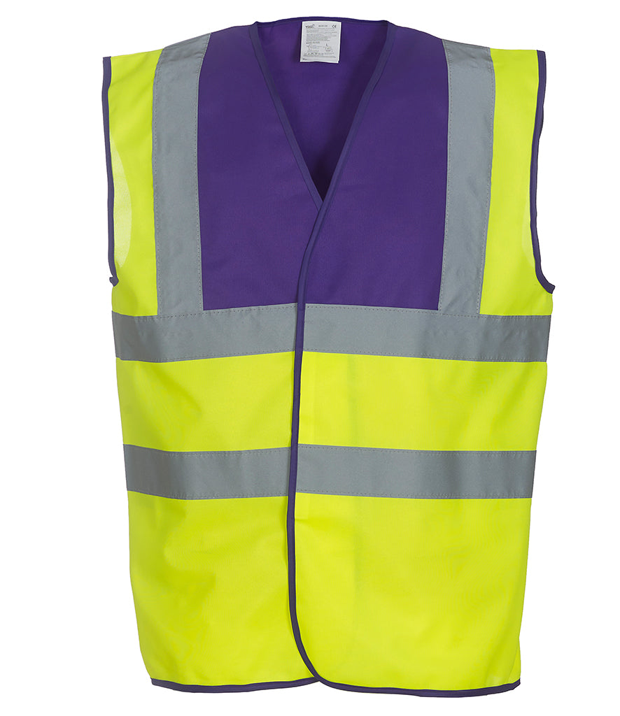 Yoko Hi Vis 2 Band And Braces Vest
