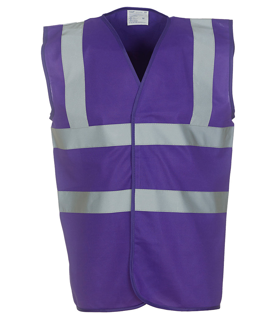 Yoko Hi Vis 2 Band And Braces Vest