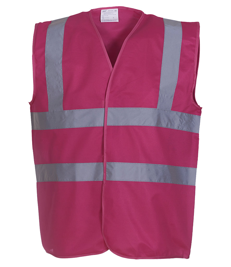 Yoko Hi Vis 2 Band And Braces Vest