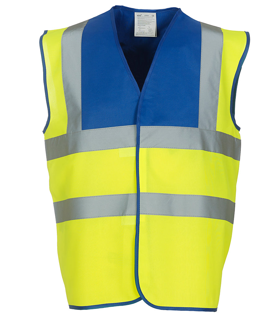 Yoko Hi Vis 2 Band And Braces Vest