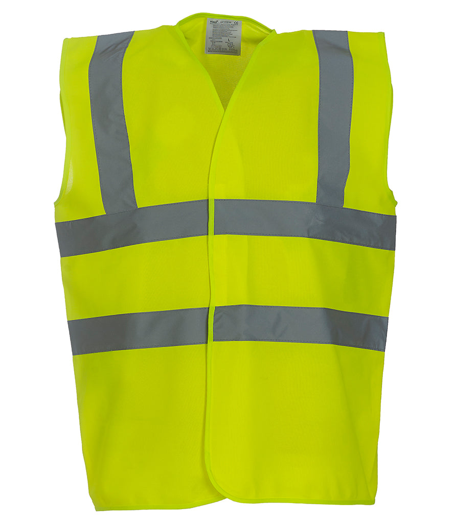 Yoko Hi Vis 2 Band And Braces Vest